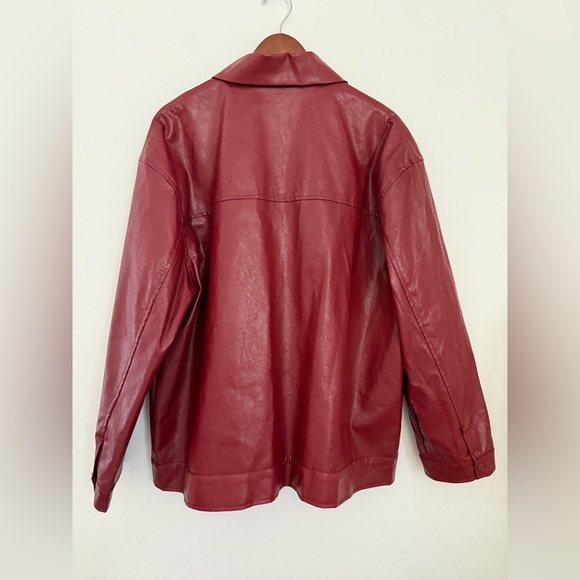 Princess Polly Callie Oversize Faux Leather Jacket - Picture 5 of 8